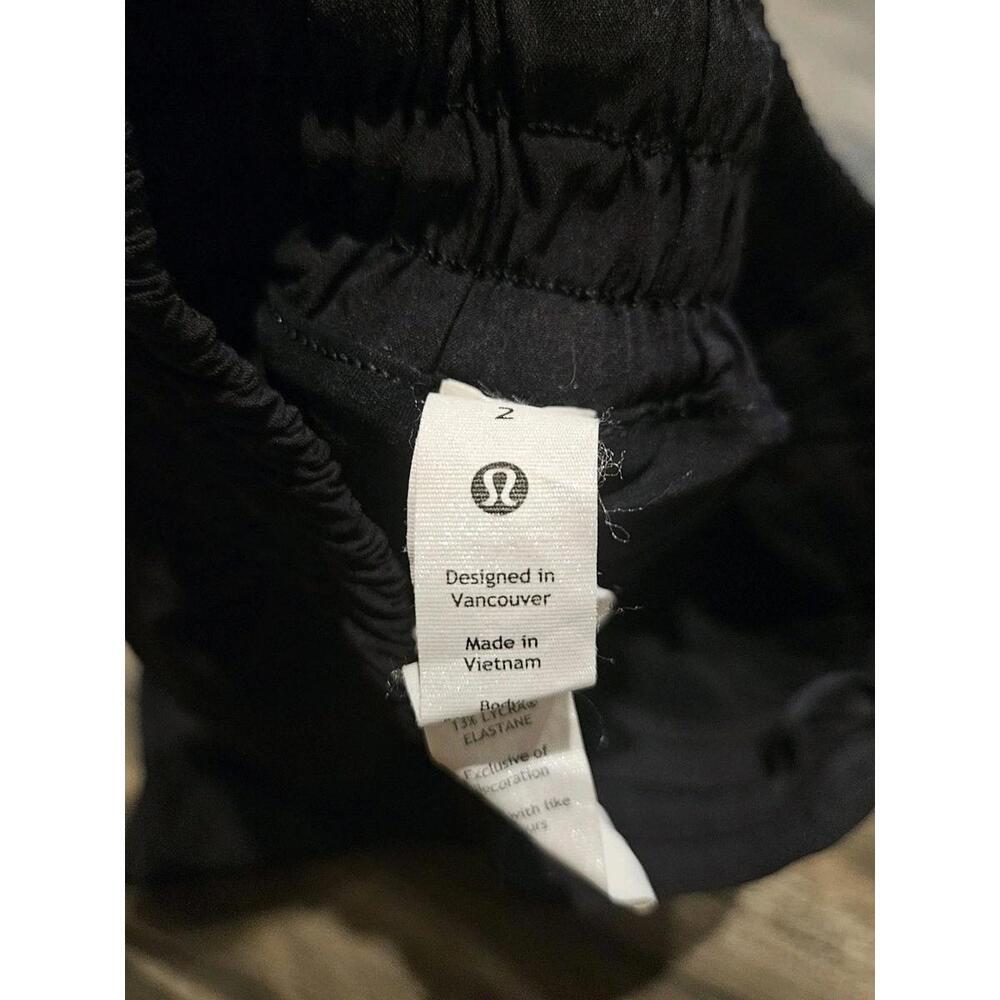 Lululemon Hotty Hot Skort BLACK High Rise HR Mini Skirt Shorts Mesh Swift Size 2 - Picture 5 of 6